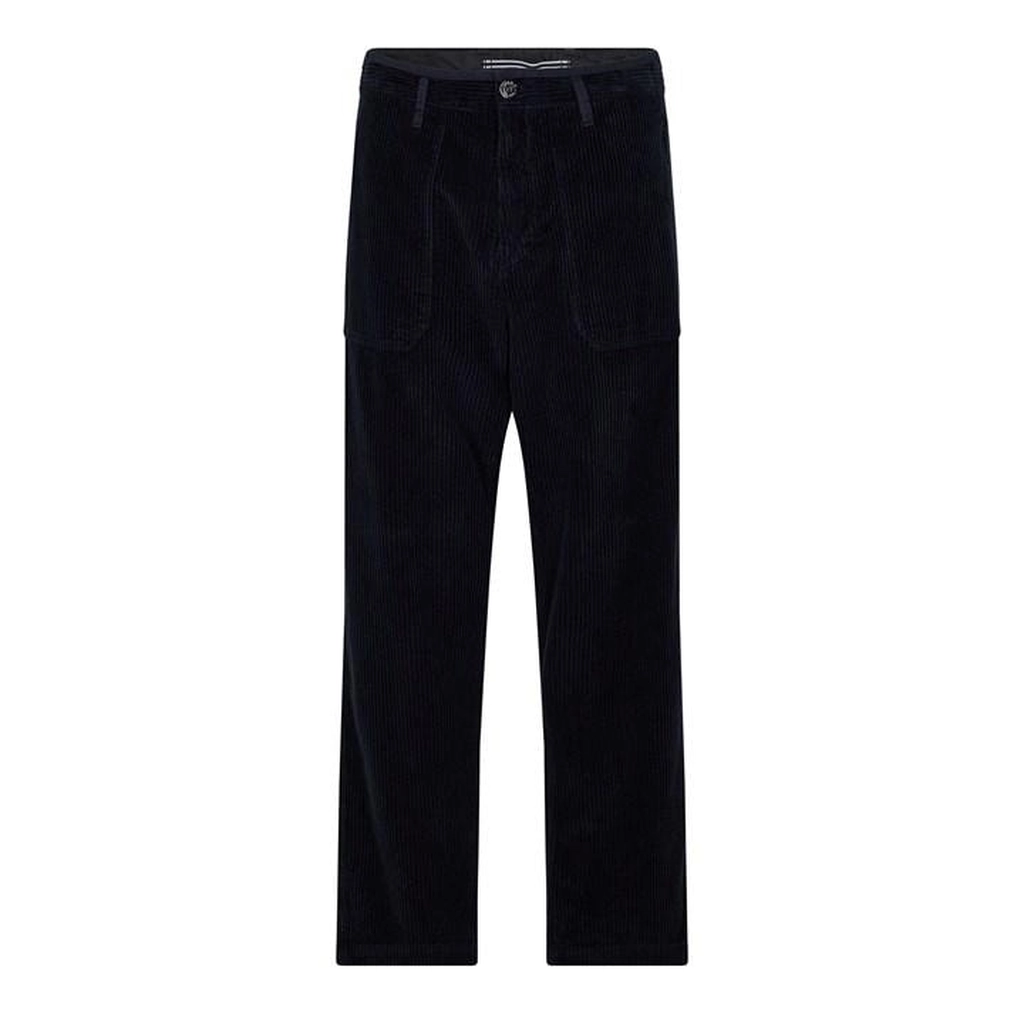 Stone Island Loose Cord Trousers - Blue